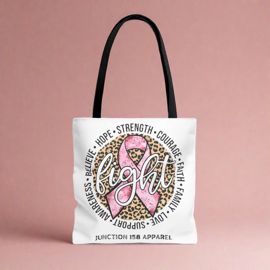 Breast Cancer Fight Tote Bag