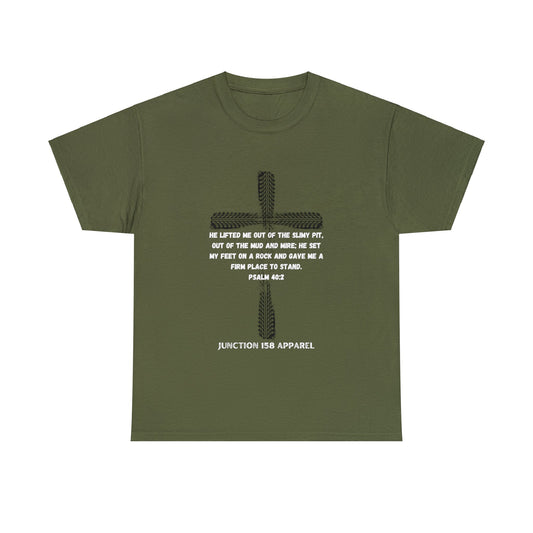 Unisex Psalm 40:2 T-Shirt