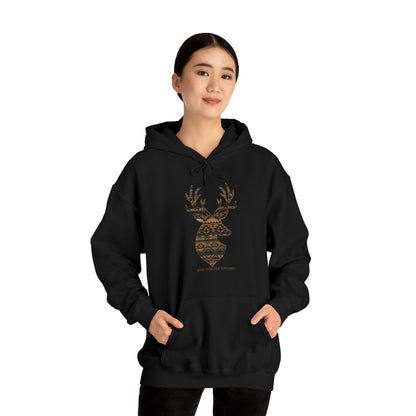 Unisex Deer Hooded Sweatshirt
