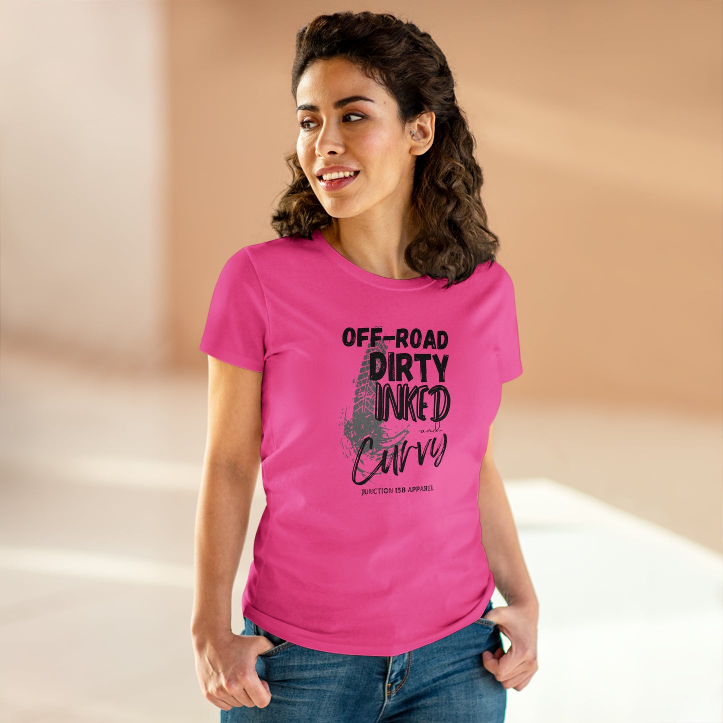 Off-Road Dirty, Inked, & Curvy Tee