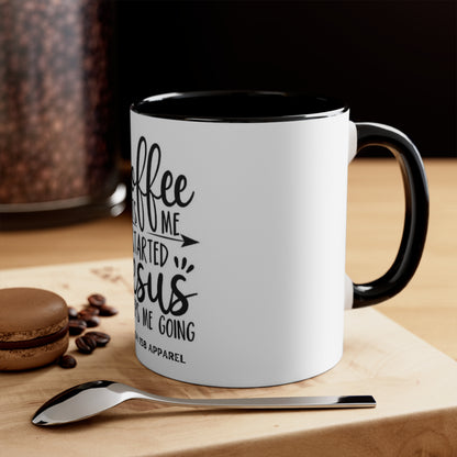 Coffee & Jesus Coffee Mug, 11oz