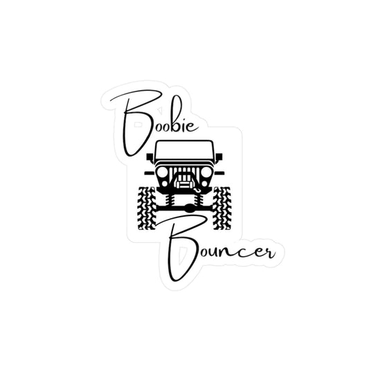 Boobie Bouncer Vinyl Decal